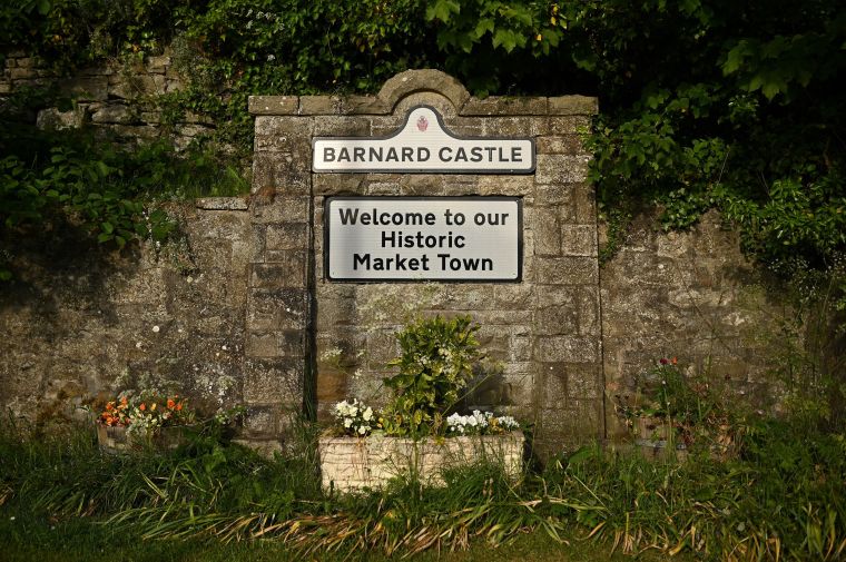 Dominic Cummings drove the family for 'roughly half an hour' and ended up on the outskirts of Barnard Castle town