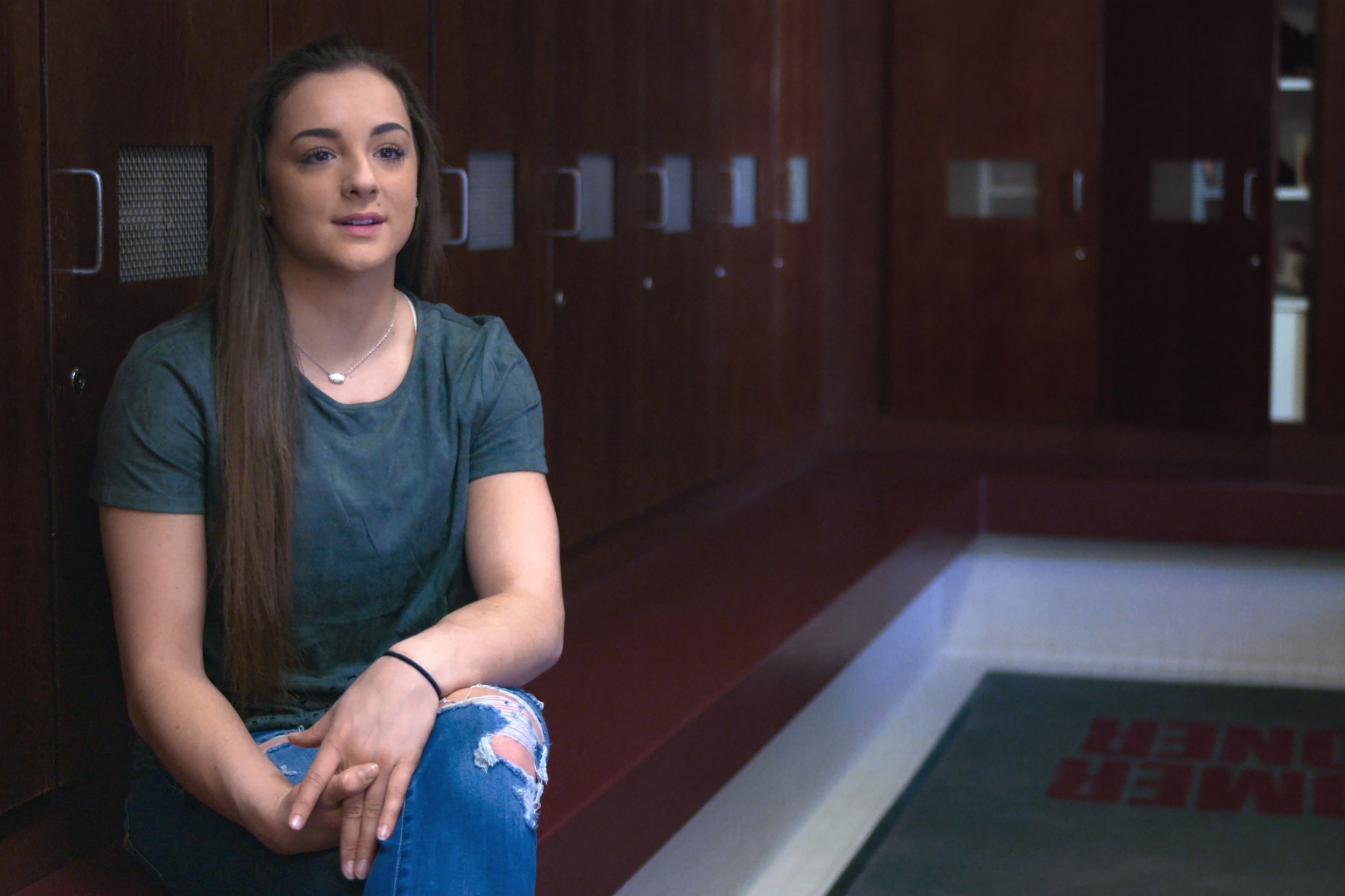 ATHLETE A Maggie Nichols in ATHLETE A. Cr. NETFLIX ?? 2020 Athlete A TV Still Netflix