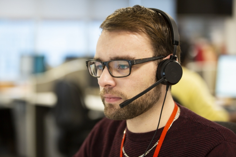 Shelter helpline worker Adam (no re-use)