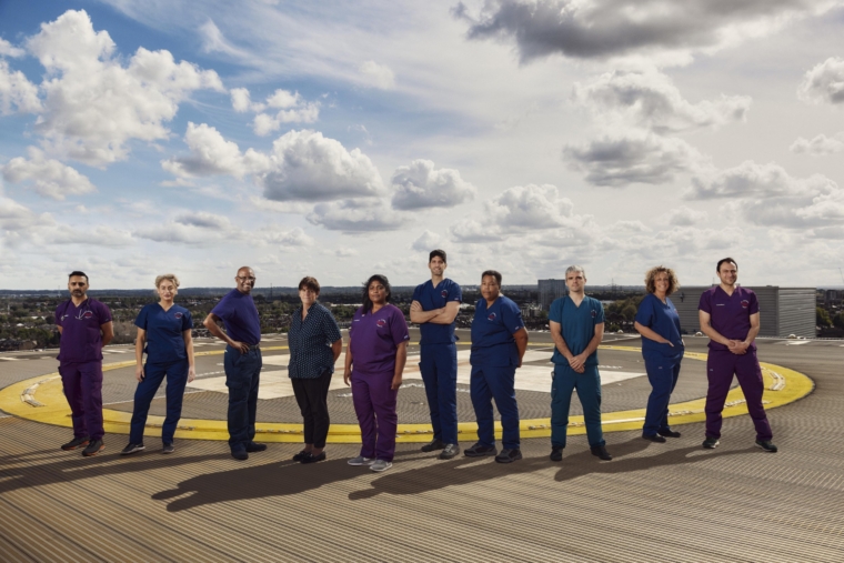 (L-R) Rahail, Josey, Trevor, Jane, Sobika, Pedro, Sophie, Martyn, Alison and Mehrad.