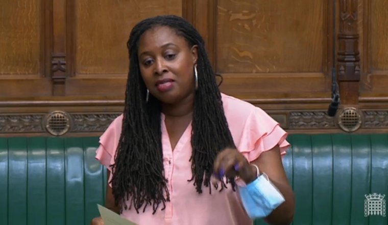 Labour MP Dawn Butler speaking in the Commons, she has been asked to leave the House of Commons for the remainder of the day after refusing to withdraw claims that Prime Minister Boris Johnson has ?lied to the House and the country over and over again?. Picture date: Thursday July 22, 2021. PA Photo. See PA story COMMONS Butler. Photo credit should read: PA Wire