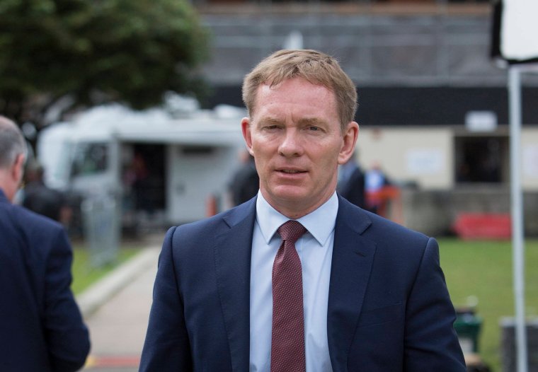 Former Shadow Leader of the House of Commons, Chris Bryant, on College Green, London, as Labour Party leader Jeremy Corbyn was told he is likely to face a leadership election if he does not quit as the revolt against him gathered momentum.