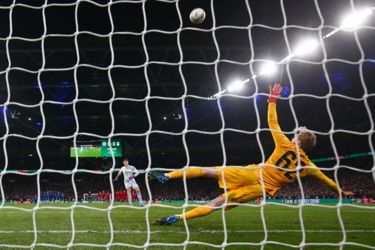 Kepa penalty Chelsea Liverpool final