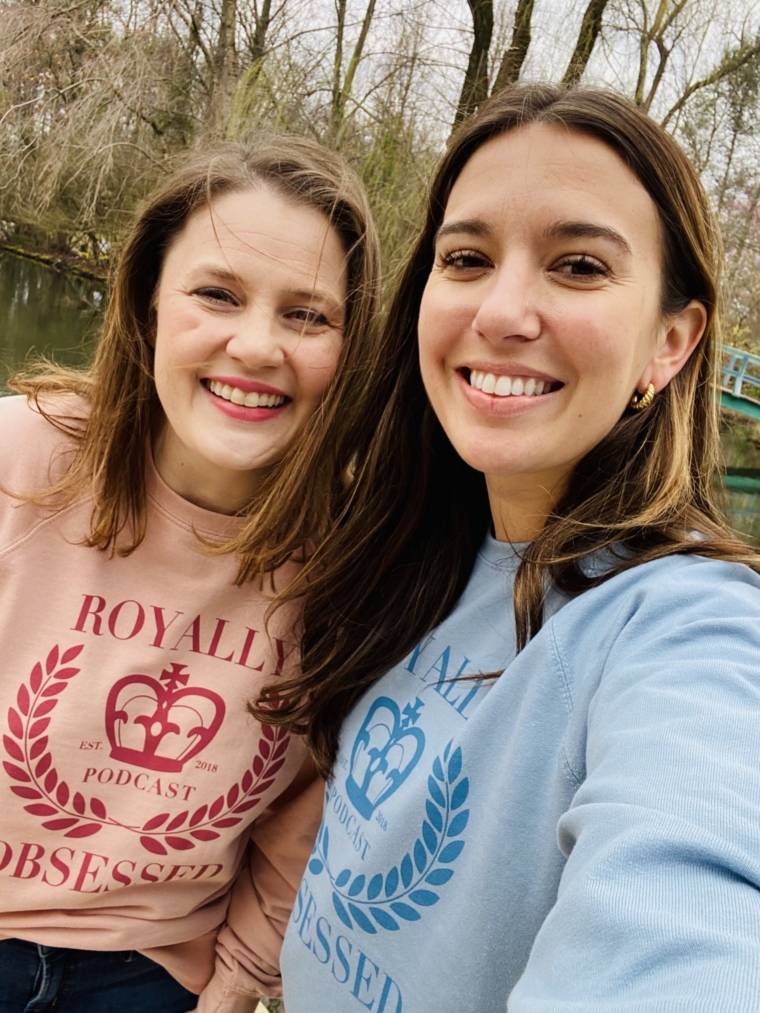 Royally Obsessed podcast co-hosts Rachel Bowie (left) & Roberta Fiorito (right) (Photo: Supplied)