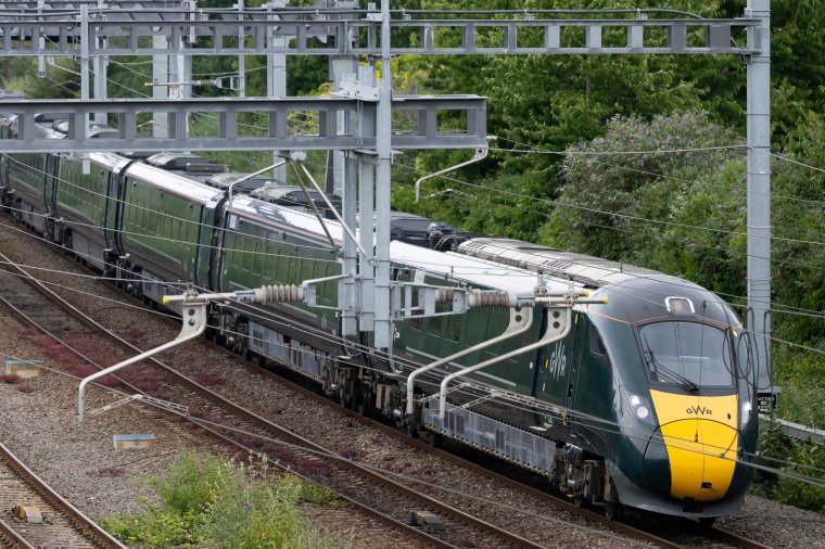 A Great Western Railway train leaves Cardiff Central train station (Photo: Matthew Horwood/Getty)