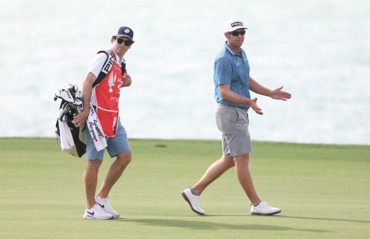 ABU DHABI, UNITED ARAB EMIRATES - JANUARY 18: Seamus Power of Ireland during a practice round prior to the Abu Dhabi HSBC Championship at Yas Links Golf Course on January 18, 2023 in Abu Dhabi, United Arab Emirates. (Photo by Oisin Keniry/Getty Images)