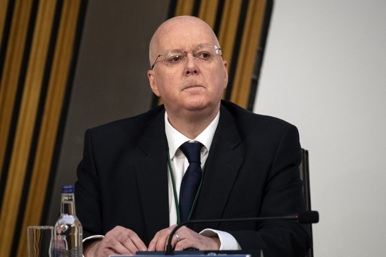 File photo dated 08/12/20 of Peter Murrell, Chief Executive of the Scottish National Party. SNP leadership candidate Kate Forbes has acknowledged "extraordinary turmoil" in the party, amid reports its chief executive Mr Murrell could face a vote of no confidence. Mr Murrell, who is Nicola Sturgeon's husband, is reportedly facing demands from members of the party's ruling National Executive Committee (NEC) to announce a date for his departure. Issue date: Saturday March 18, 2023. PA Photo. See PA story POLITICS SNP. Photo credit should read: Andy Buchanan/PA Wire