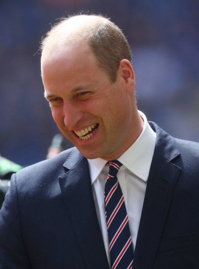 Soccer Football - Women's FA Cup - Final - Chelsea v Manchester United - Wembley Stadium, London, Britain - May 14, 2022 Britain's Prince William, Prince of Wales before the match Action Images via Reuters/Paul Childs