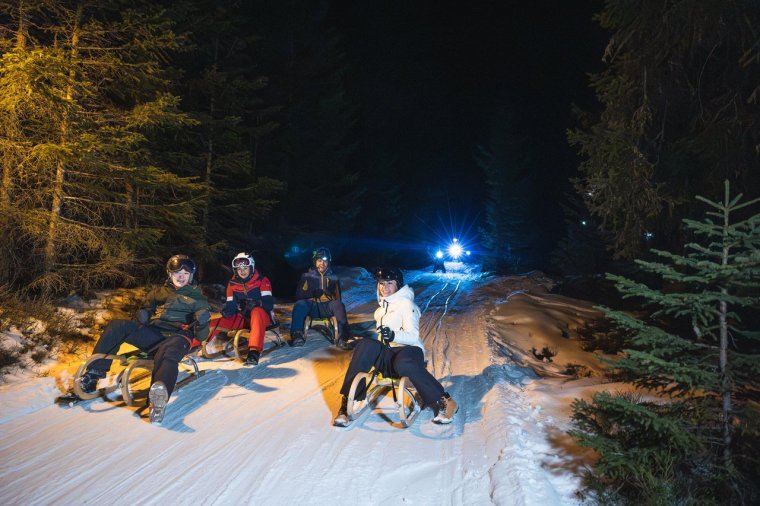 Innsbruck tobogganing Austria image from: Hannah Kiddle <hannah@Shepherd-PR.Com