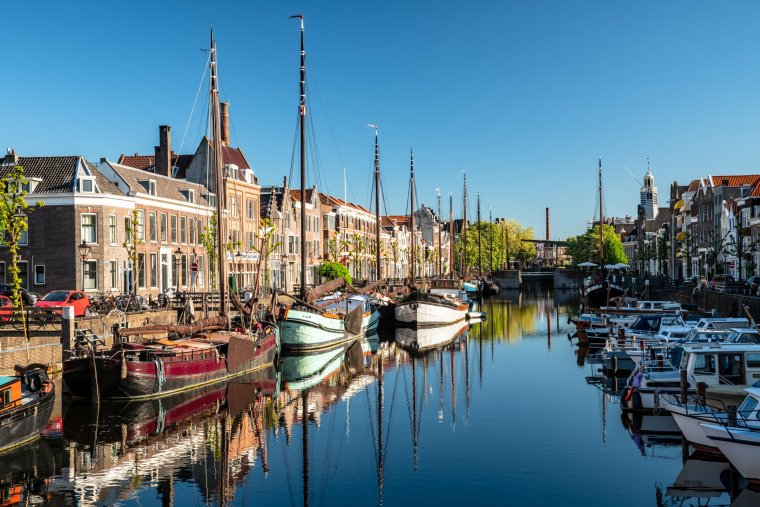 Delfshaven is a borough of Rotterdam on the right bank of river Nieuwe Maas, in South Holland