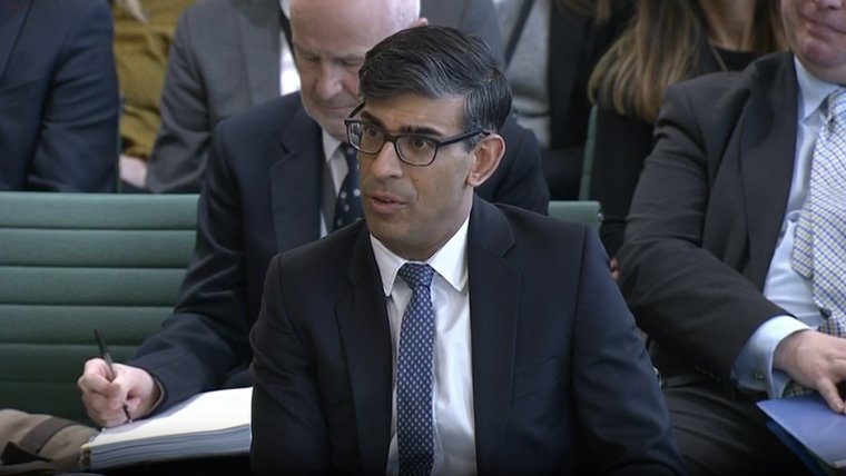 Prime Minister Rishi Sunak appearing before the Commons Liaison Committee at the House of Commons, London. Picture date: Tuesday March 26, 2024. PA Photo. Photo credit should read: House of Commons/UK Parliament/PA Wire