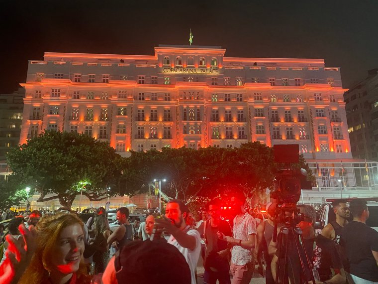 Madonna was staying at Copacabana Palace (Photo: Gary Nunn)