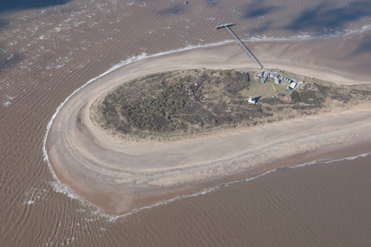 Coastal battery and nature neserve, Spurn Point, East Riding of Yorkshire, 2014. Artist Historic England Staff Photographer. (Photo by English Heritage/Heritage Images/Getty Images)