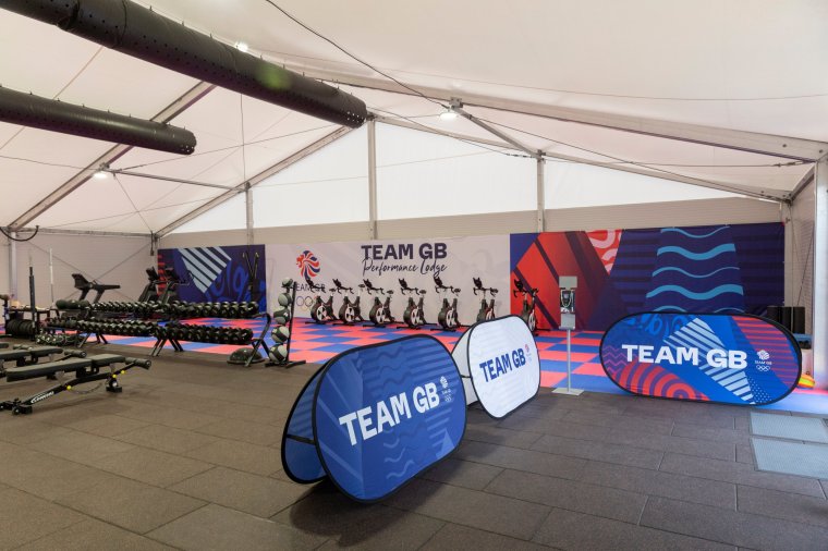 Team GB Performance Lodge during the Paris 2024 Olympic Games on the 22nd July 2024 in Paris, France. Photo credit: Sam Mellish / Team GB Lyc?e Ren? Auffray high school in Clichy Provided by Scott.Field@TeamGB.com