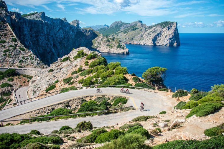 Cap de Formentor forms the eastern end of Majorca's Formentor peninsula