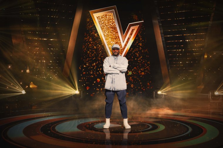 This image and the information contained herein is strictly embargoed until 00:01 Tuesday 27th August 2024 From Lifted Entertainment The Voice UK: SR8 on ITV1 and ITVX Pictured: WILL.I.AM. This photograph is (C) ITV Plc and can only be reproduced for editorial purposes directly in connection with the programme or event mentioned above, or ITV plc. This photograph must not be manipulated [excluding basic cropping] in a manner which alters the visual appearance of the person photographed deemed detrimental or inappropriate by ITV plc Picture Desk. This photograph must not be syndicated to any other company, publication or website, or permanently archived, without the express written permission of ITV Picture Desk. Full Terms and conditions are available on the website www.itv.com/presscentre/itvpictures/terms