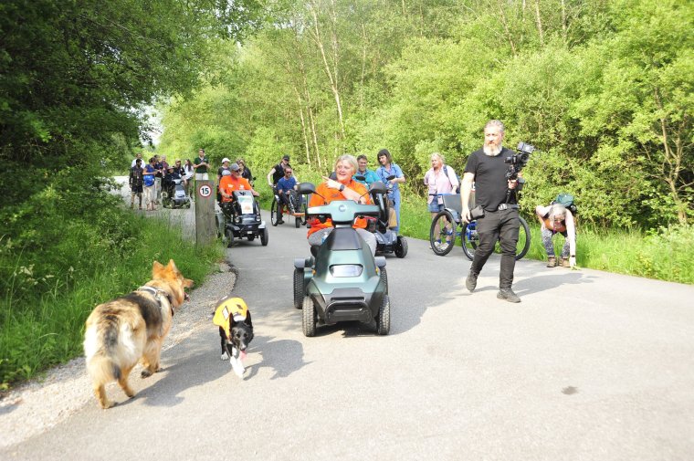 The all-terrain wheelchairs open up more challenging landscapes to all (Photo: Supplied)