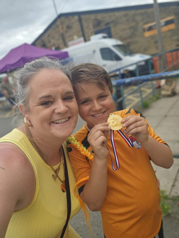 Terri-Anne Hamer, who is a single mum to three children, says she will never be able to afford to get a mortgage or have her own home - unless she wins the Lottery or her 14-year-old son achieves his dream of becoming a footballer