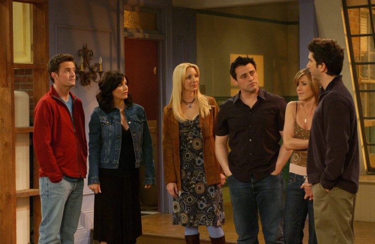 Younger generations have embraced classic sitcoms like 'Friends' but have also called them out as politically problematic (Photo: Sky1) 