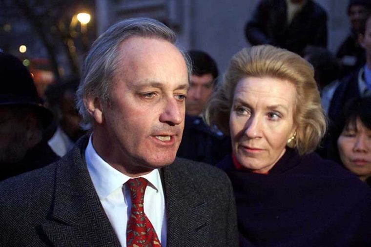 The former MP Neil Hamilton, seen here with his wife Christine Hamilton, lost his libel claim against Mohamed al-Fayed in 1999 (Photo: Graham Barclay / BWP Media / Getty Images)