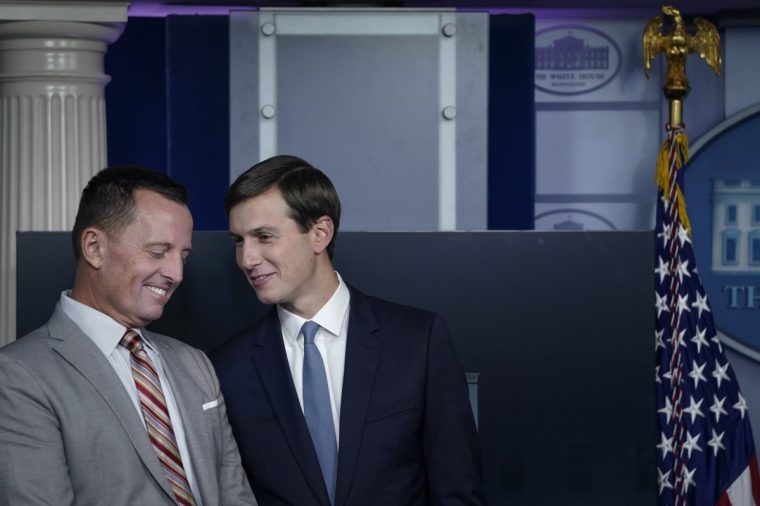 Richard Grenell is a business partner with Donald Trump's son-in-law Jared Kushner (Photo: Drew Angerer / Getty Images)