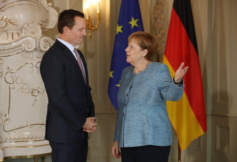 Richard Grenell served as US Ambassador to Germany while Angela Merkel was Chancellor (Photo: Sean Gallup / Getty Images)