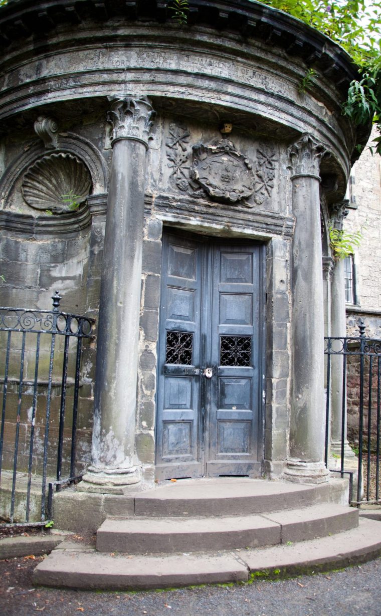 Greyfriars Kirkyard is the graveyard surrounding Greyfriars Kirk in Edinburgh, Scotland.