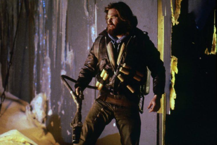 Kurt Russell on the set of "The Thing". (Photo by Sunset Boulevard/Corbis via Getty Images)