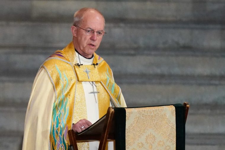 File photo dated 31/3/2024 of the Archbishop of Canterbury Justin Welby who has revealed one of his ancestors owned slaves at a plantation in Jamaica. Mr Welby said his great, great, great grandfather Sir James Fergusson was an owner of enslaved people at the Rozelle Plantation in St Thomas, Jamaica. Issue date: Tuesday October 22, 2024. PA Photo. See PA story RELIGION Welby. Photo credit should read: Andrew Matthews/PA Wire