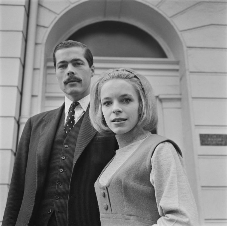 Lucan,06-11-2024,Lord Lucan, Lady Veronica Lucan,standing in front of doorway on Belgravia Street. **STRICTY EMBARGOED NOT FOR PUBLICATION UNTIL 00:01 HRS ON SUNDAY 27 OCTOBER 2024**,? Evening Standard / Getty Images,Evening Standard / Stringer