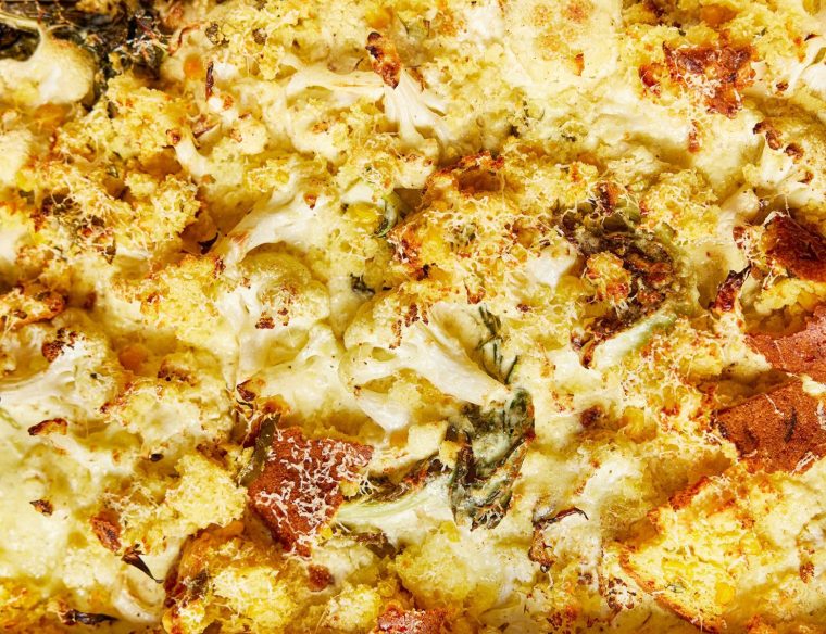 cauliflower cheese Recipe from Jamie Oliver Image via Lydia Waller