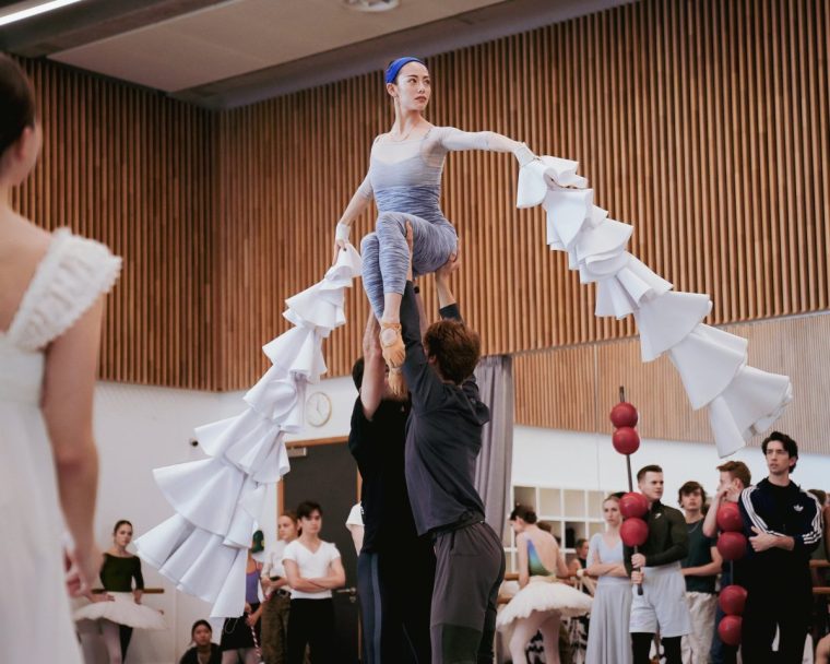 Emily Suzuki as the Salep and cinnamon sticks - Salep dance in land of the sweets