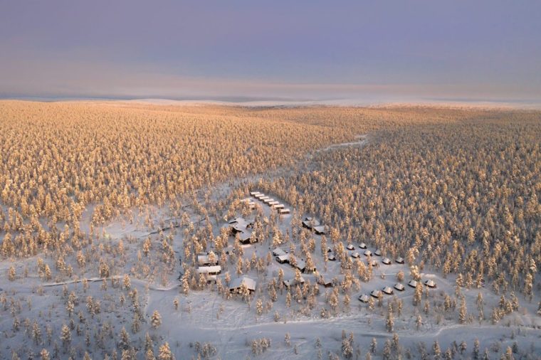 Wilderness Hotel Muotka is set alongside the Kakslauttanen river (Photo: Not In The Guidebooks)