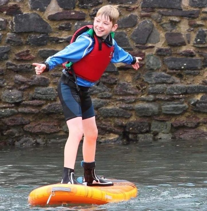 Caiden Meacham, 12, is a young carer for his sister Ella, 14, who has numerous disabilities and health conditions (Photo: supplied by Action for Children)