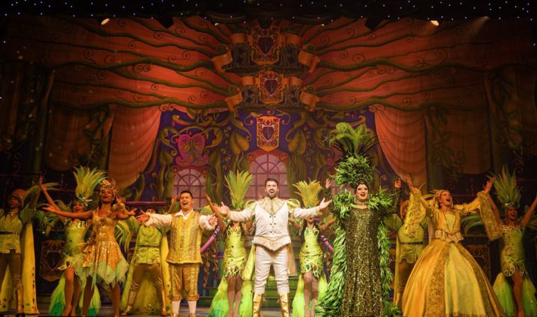 Jack and the Beanstalk Manchester Opera House 2023 pantomime Credit: Phil Tragen Provided by eleanorriddy@atgentertainment.com