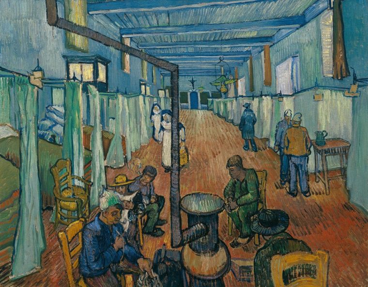 Goya to Impressionism: Masterpieces from the Oskar Reinhart Collection The Courtauld Vincent van Gogh, A Ward in the Hospital at Arles, 1889. Image: The Swiss Confederation, Federal Office of Culture, Oskar Reinhart Collection ?Am R?merholz?, Winterthur Provided by media@courtauld.ac.uk