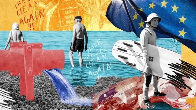 ‘Our beaches are full of sewage, rubbish and sanitary products – Brexit is to blame’