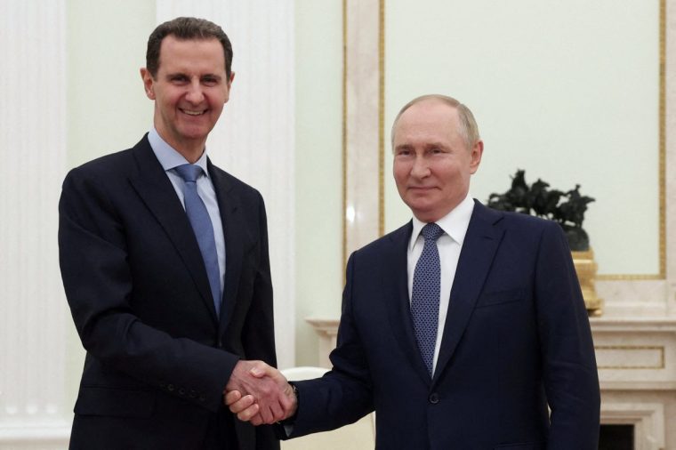 Former Syrian president Bashar al-Assad is has been offered exile in Russia by President Vladimir Putin (Photo: Valeriy Sharifulin/Sputnik via Reuters)