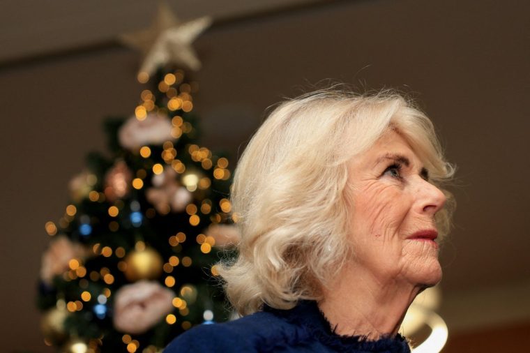 Queen Camilla attending a reception at Waltham Forest Town Hall in east London, to celebrate the community cohesion in the borough. Picture date: Friday December 20, 2024. PA Photo. See PA story ROYAL King. Photo credit should read: Mina Kim/PA Wire