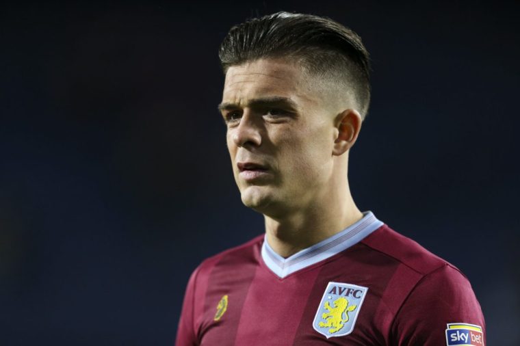 WEST BROMWICH, ENGLAND - DECEMBER 07: Jack Grealish of Aston Villa during the Sky Bet Championship match between West Bromwich Albion and Aston Villa at The Hawthorns on December 7, 2018 in West Bromwich, England. (Photo by James Baylis - AMA/West Bromwich Albion FC via Getty Images)