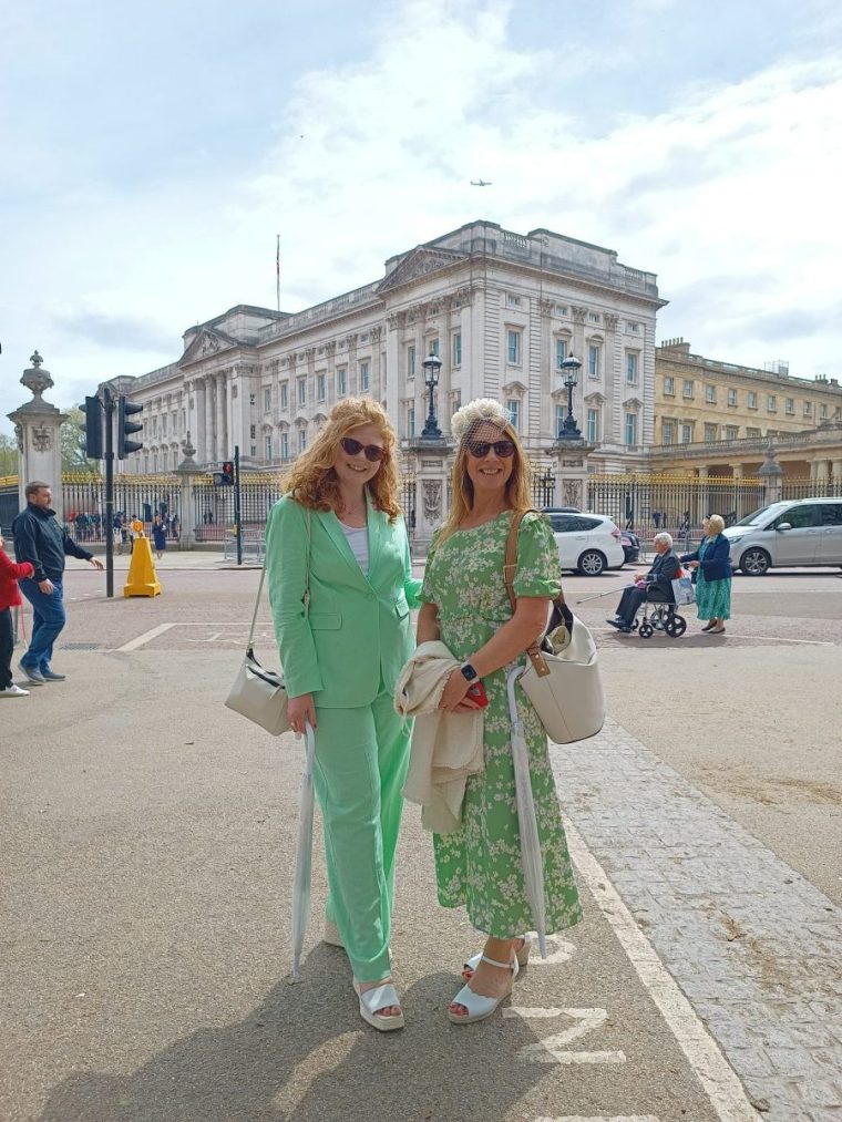 Amanda Taylor grew up in care and was moved 27 times throughout her childhood. She has now worked for Action for Children for almost 38 years and is on a mission to improve the lives of children and young people. Amanda with her daughter Holly at Buckingham Palace at a garden party with Action for Children (Photo: supplied by Action for Children)