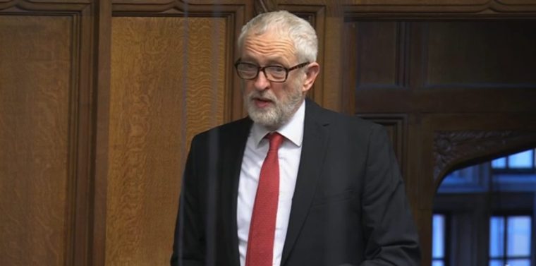 Former Labour leader Jeremy Corbyn, PARLIAMENT.TV