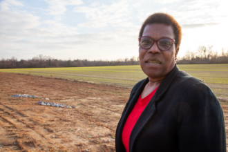 Sherri White-Williamson of Clinton, in Sampson County, co-founded EJCAN, which advocates for environmental justice in low-income neighborhoods and communities of color where pollution sources are clustered. Credit: Lisa Sorg/Inside Climate News