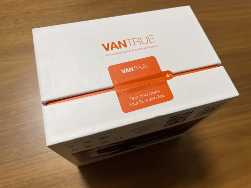 VANTRUE N2S 開封