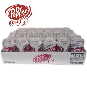 ダイエット ドクターペッパー350ml×30缶 Diet DrPepper 炭酸飲料 0カロリー コストコ カークランド 飲料 ダイエットドクターペッパー