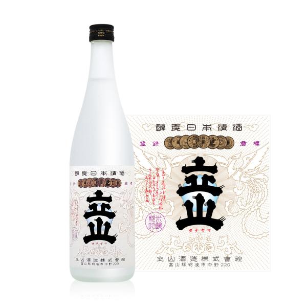 法人 事業所 飲食店様あて限定　立山　兵庫県産山田錦　純米吟醸　720ml カートン入　立山酒造　富...