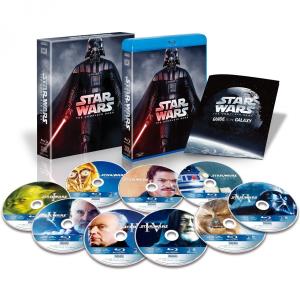 スター・ウォーズ コンプリート・サーガ ブルーレイコレクション(9枚組) (初回生産限定) [Blu-ray]【新品未開封】【日本国内正規品】112R 113R-t 211R 257R