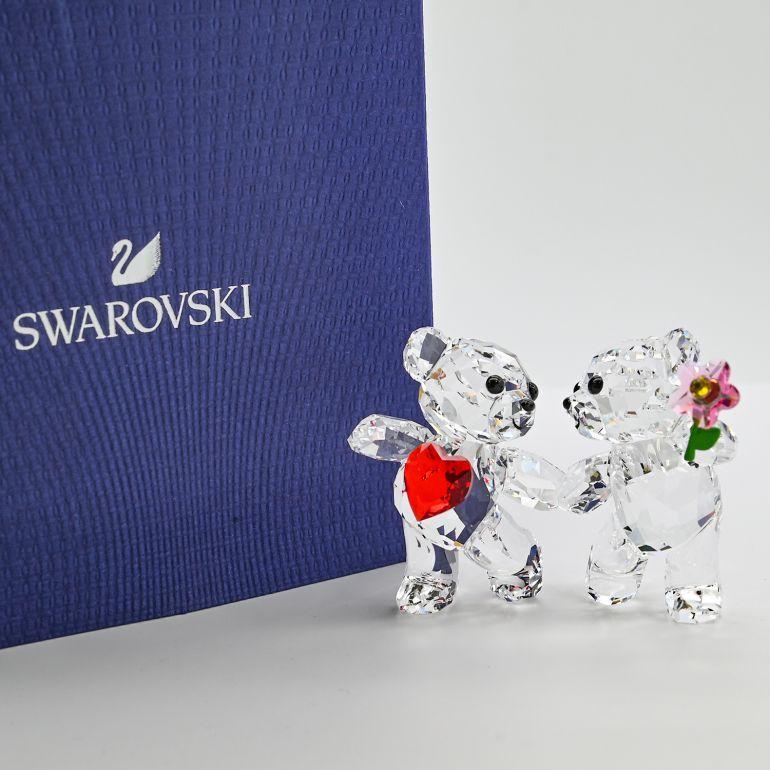 スワロフスキー クリスタルフィギュア KRISベア HAPPY TOGETHER 5558892 インテリア オブジェ 置物 | SWAROVSKI | 04