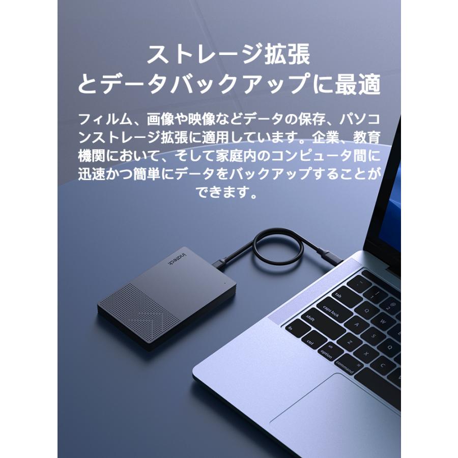 外付けドライブケース 2.5インチ USB 3.2 Gen 2 SSDケース HDD SSD 9.5mm 7mm SATA 3.0 自動スリーブ 高速データ転送 簡単バックアップ |  | 08