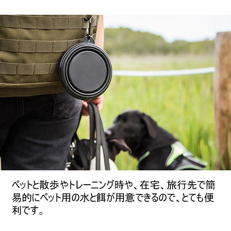 ペットボウル 折り畳み式 ペット食器 犬 猫 ペット用品 カラビナ付き フードボウル シリコンボウル 翌日配達対応 ネコポス送料無料 | ブランド登録なし | 05